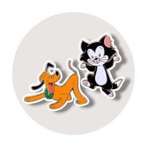 Disney Pets Pins: Pluto and Figaro Cuties